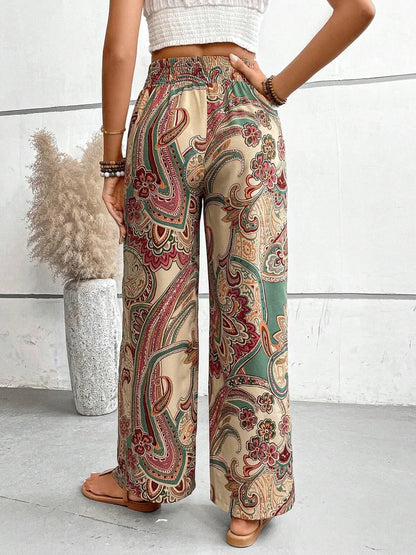 Lauren™ | Pantalon large imprimé