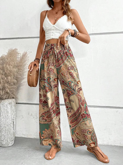 Lauren™ | Pantalon large imprimé