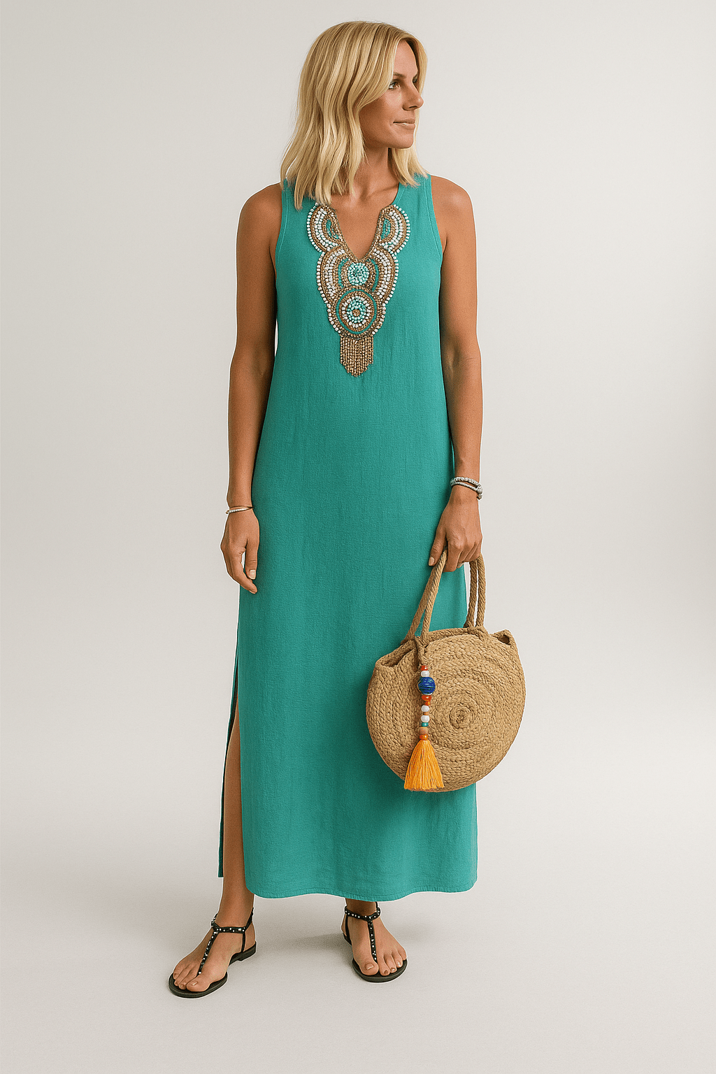 Lina™ | Robe d’Été, Style Bohème Chic