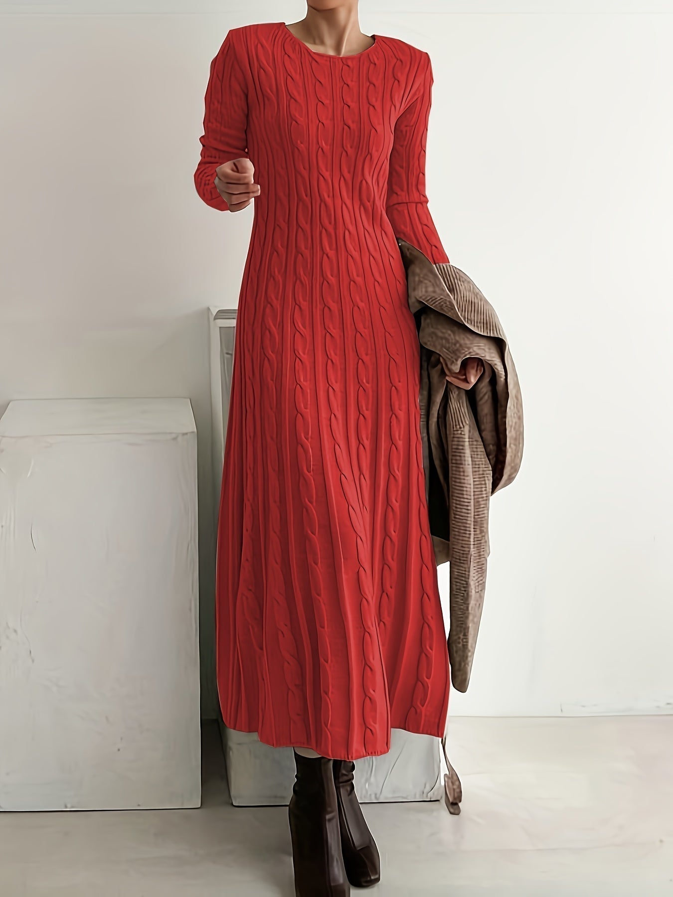 Séraphine™ | Robe en tricot élégante