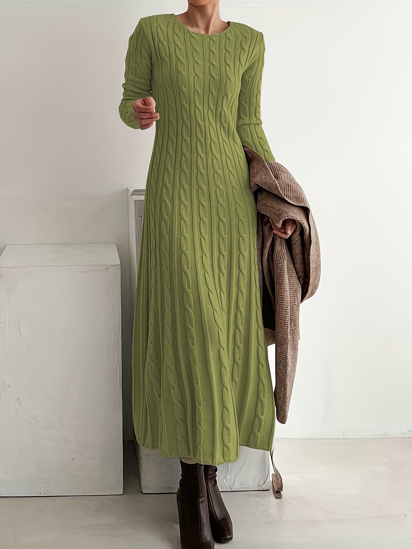 Séraphine™ | Robe en tricot élégante