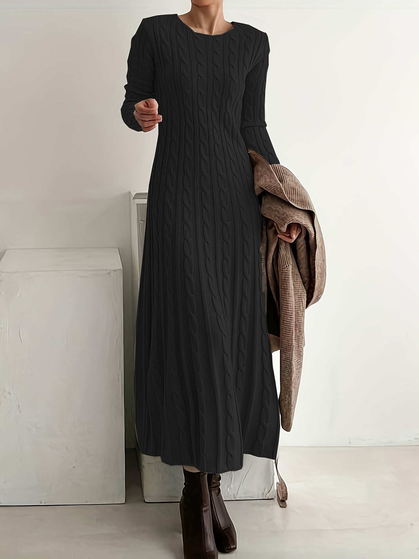 Séraphine™ | Robe en tricot élégante
