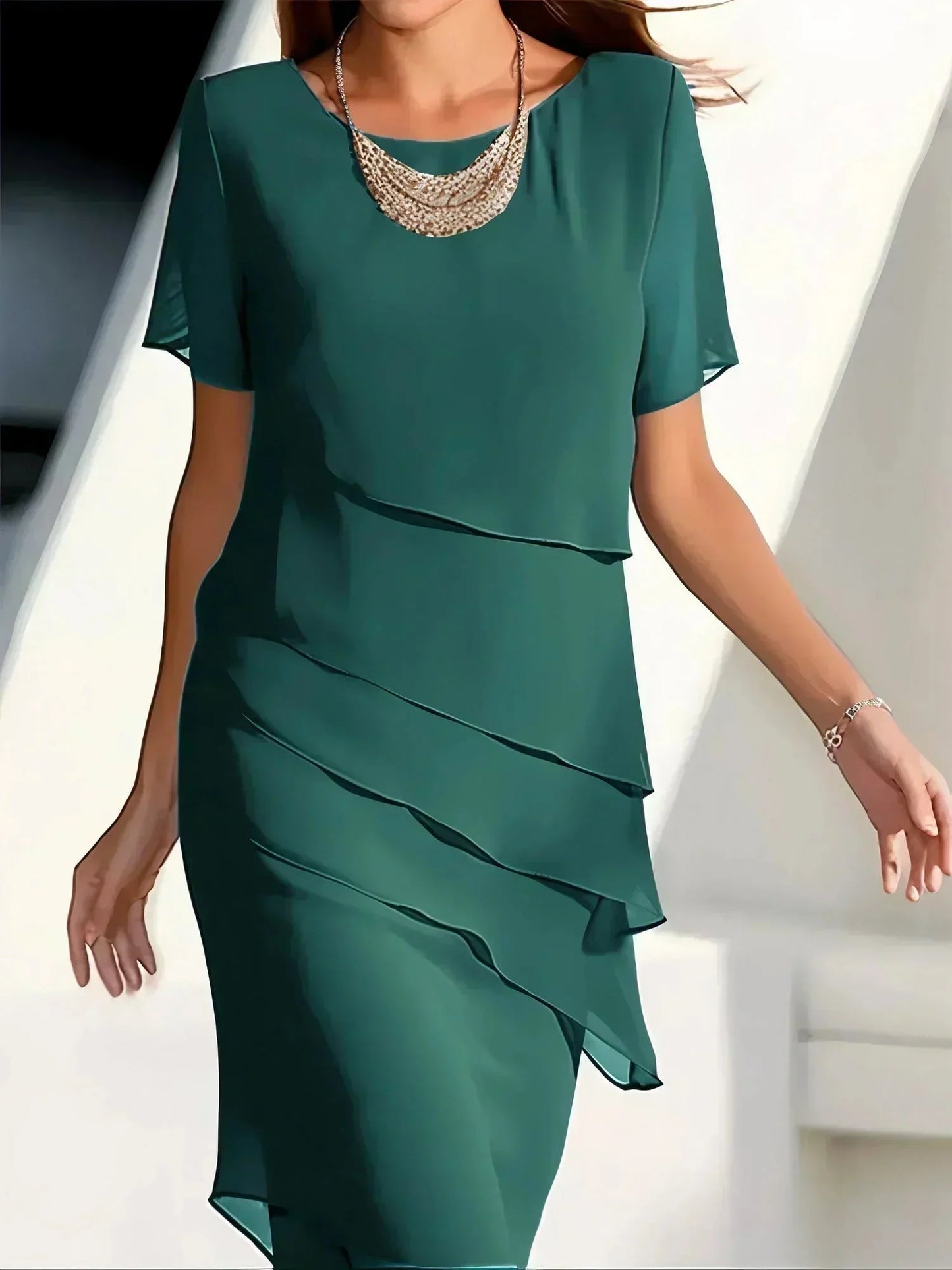 Michèle™ | Robe fluide élégante