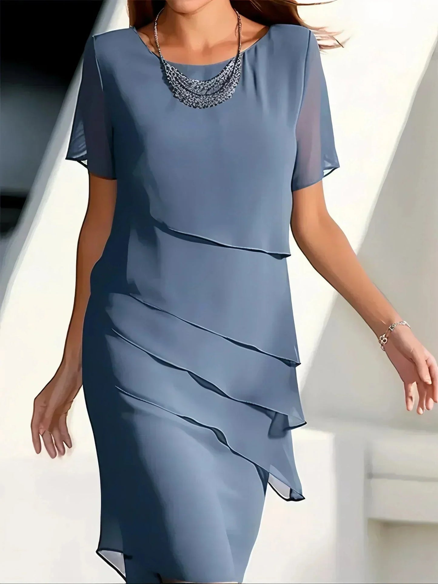 Michèle™ | Robe fluide élégante