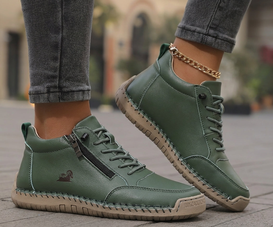 Mila™ – Baskets orthopédiques confortables + fermeture éclair