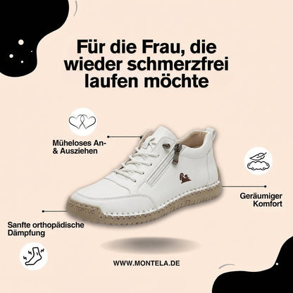 Mila™ – Baskets orthopédiques confortables + fermeture éclair