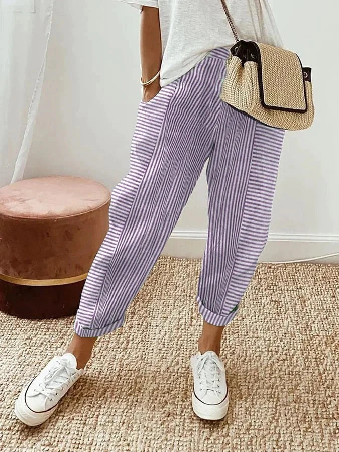 Lola | Pantalons d'Été Décontractés à Coupe Ample