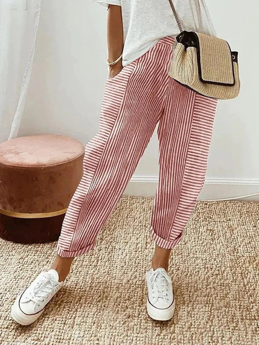 Lola | Pantalons d'Été Décontractés à Coupe Ample