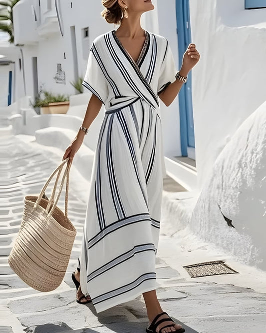 Carol | Robe Maxi avec Ceinture Ajustable
