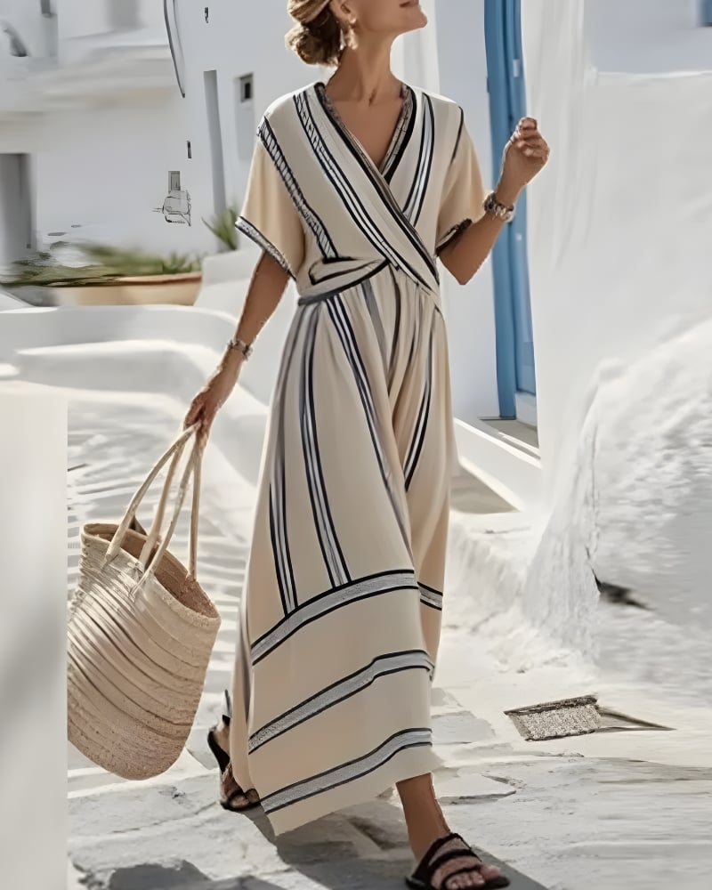 Carol | Robe Maxi avec Ceinture Ajustable