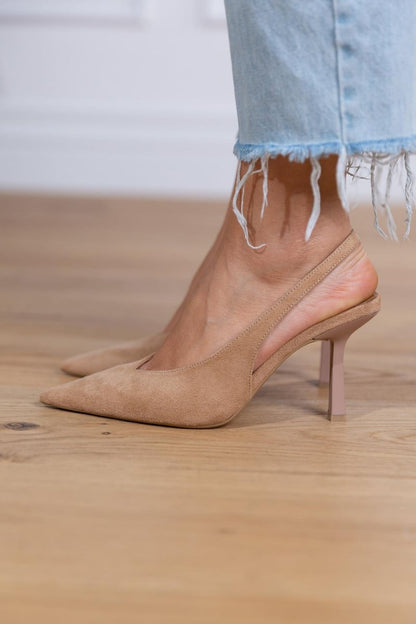 Marlena™ | Talons Bas Nude