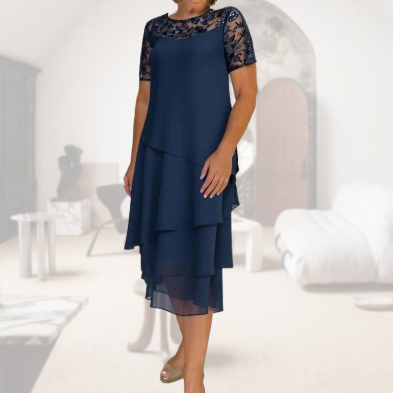 Clarissa - Robe Midi Classique